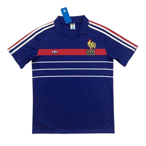 Tailandia Camiseta Francia 1st Retro 1984 1986